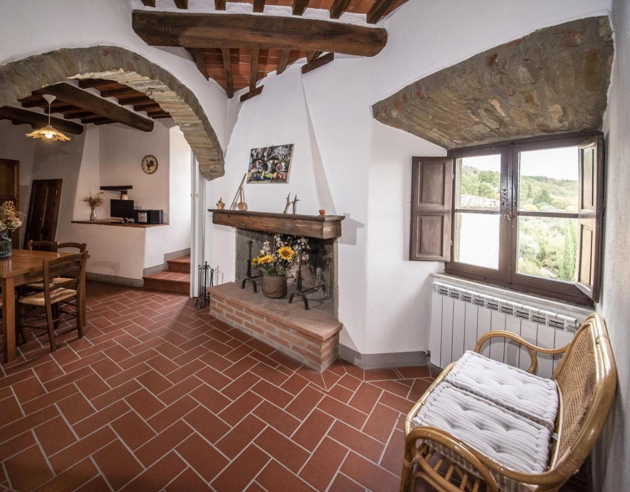Casa Selvolini - Volpaia Leilighet Radda in Chianti Eksteriør bilde